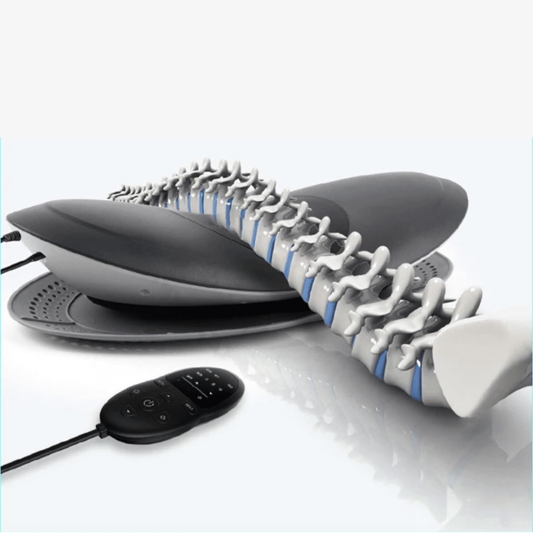 LuminaRelief Lumbar Traction Device For Lower Back Pain