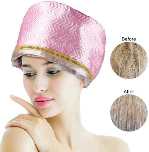AG E-Com Hair Care Thermal Head Spa Cap Treatment with Beauty Steamer Nourishing Heating Cap