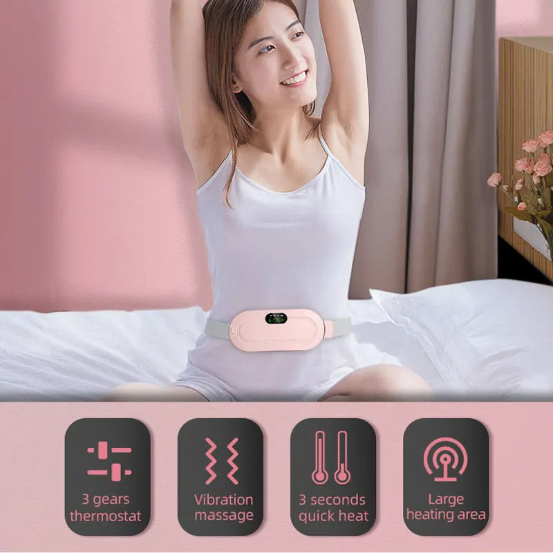 Menstrual Cramp Massager And Period Heating Belt Kit