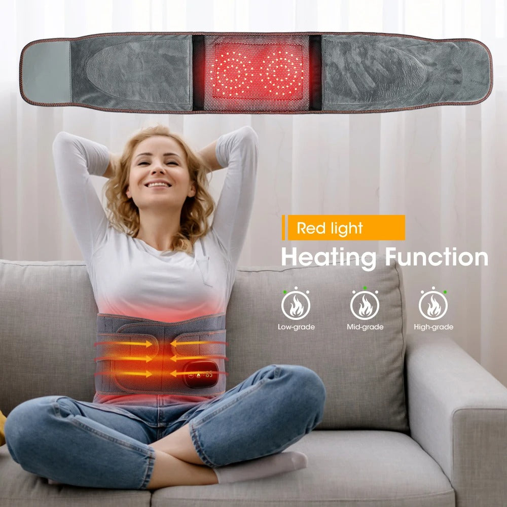 Electric Heating Waist Massager Belt For Back Pain