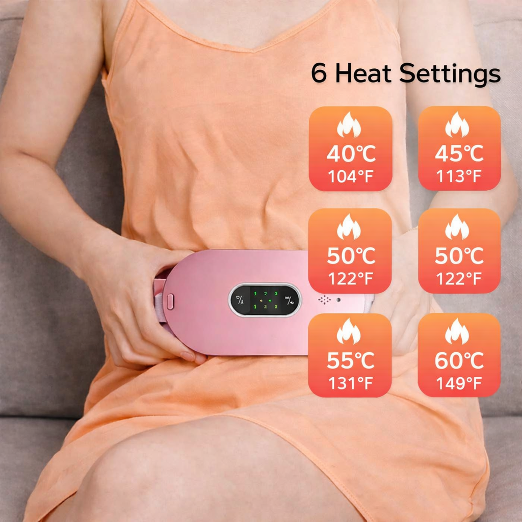 LumaPulse Period Cramp Relief Heating Massager Series