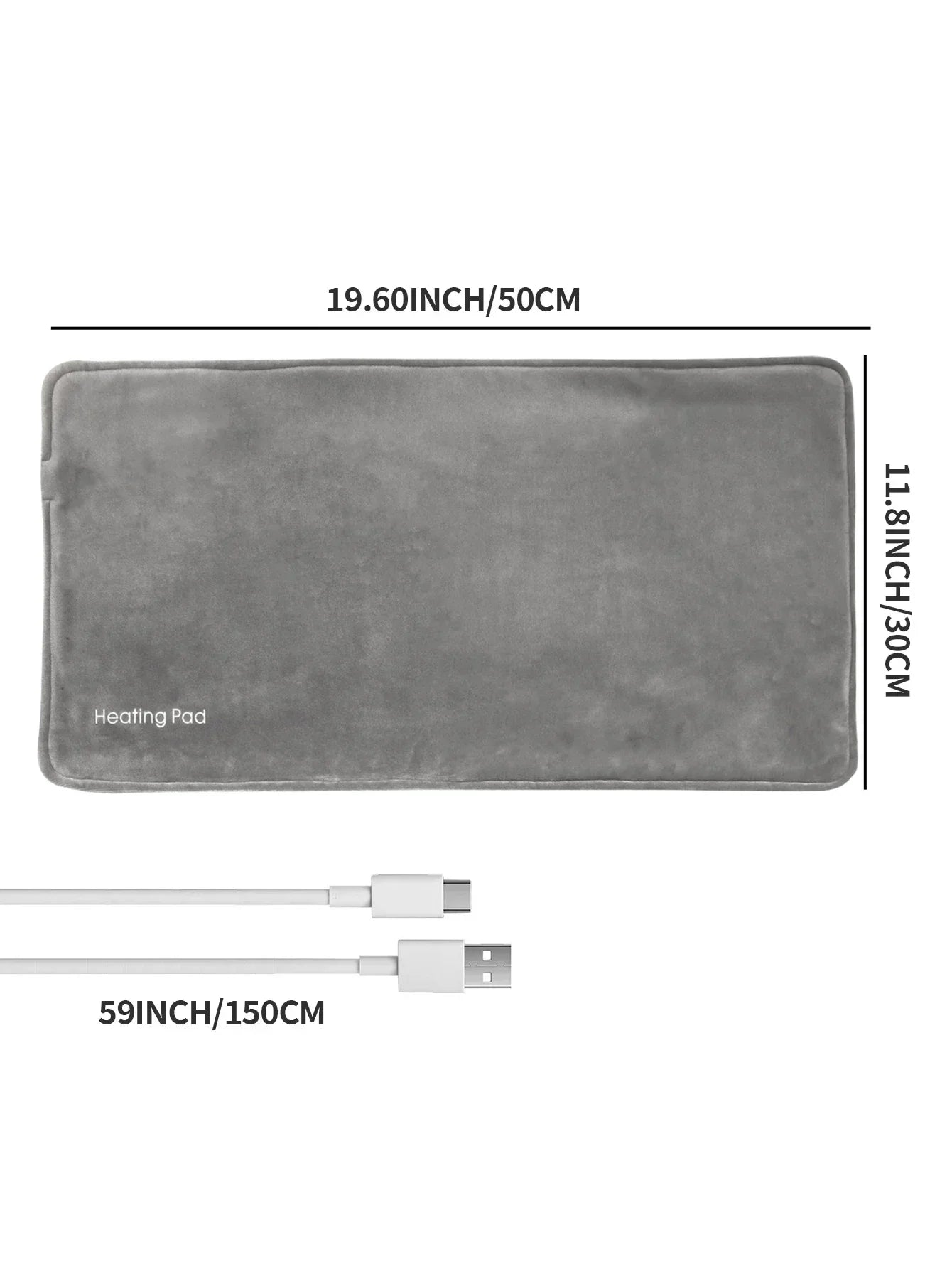 USB 5V Electric Heating Pad – Instant Relief for Cramps & Back Pain