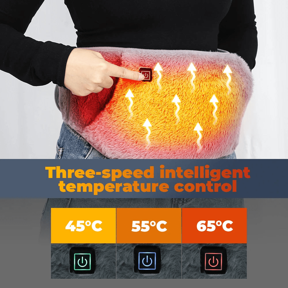 LumaHeat Heating Belt for Menstrual Pain Relief Belly Warmer
